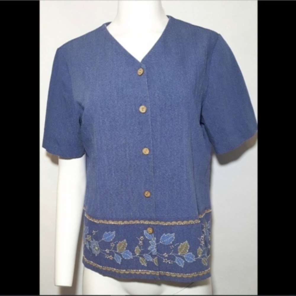 Alfred Dunner Blouse Shoulder Pads
